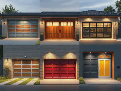 Creative Garage Door Design Ideas for Small Spaces