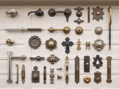 Explore Stylish Garage Door Hardware Styles and Finishes